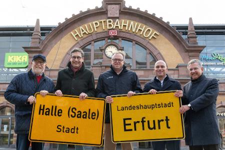 Ob Halle oder Erfurt ist den Beteiligten nach eigenen Angaben egal. 