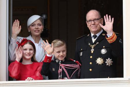 Nationalfeiertag in Monaco: Emotionaler Auftritt der Fürstenfamilie