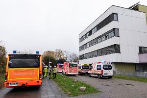 Mehrere Schüler wurden vorsorglich ins Krankenhaus gebracht. 