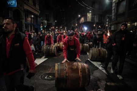 Am dritten Donnerstag im November kann der neue Beaujolais verkostet werden.