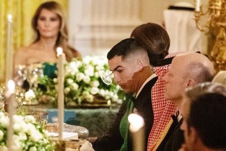 Nach Treffen im Weißen Haus: Cristiano Ronaldo bedankt sich bei Trump