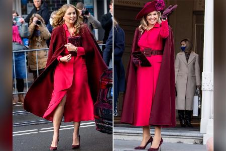 Kronprinzessin Amalia bedient sich an Máximas Kleiderschrank