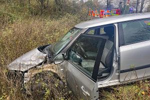 Der Wagen wurde bei dem Unfall erheblich beschädigt.