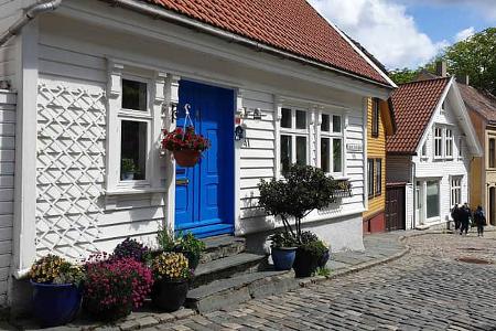 Weißes Haus, Norwegen, Camping, Frankia Neo, Wohnmobil