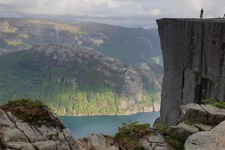 Klippe, Norwegen, Camping, Frankia Neo, Wohnmobil