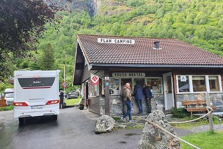 Flam Camping, Norwegen, Camping, Frankia Neo, Wohnmobil