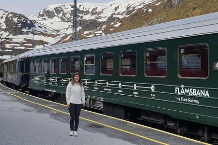 Zug, Norwegen, Camping, Frankia Neo, Wohnmobil