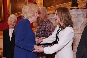 Königin Camilla empfängt Geri Halliwell-Horner im Palast