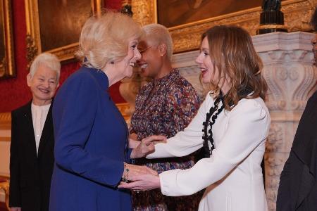 Königin Camilla empfängt Geri Halliwell-Horner im Palast