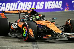 Norris mit Problemen zum Auftakt in Las Vegas