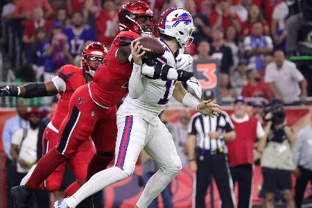 Acht Sacks: Houston schlägt die Bills