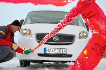 Ratgeber: Abschleppen im Winter