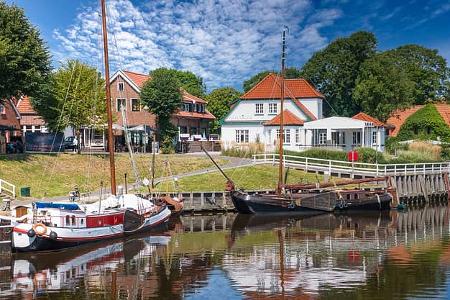 2 Boote, Nordsee, Camping, Urlaub