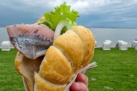 Fischbrot, Nordsee, Camping, Urlaub