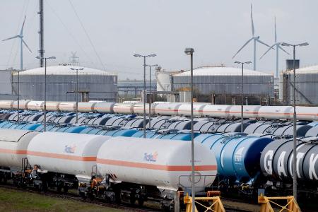 CO2 kann bereits über die Schiene transportiert werden. (Archivbild) 