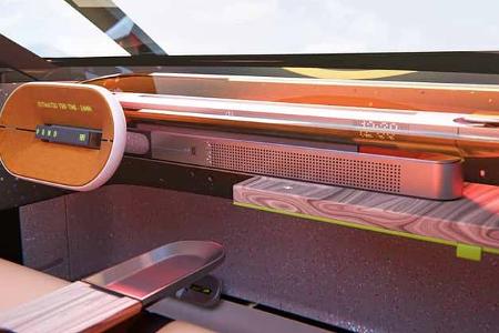 Fiat, Dolce Camper, Konzept, Cockpit