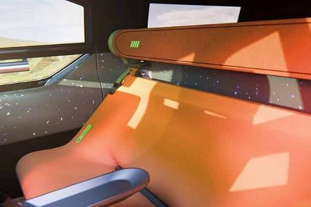 Fiat, Dolce Camper, Konzept, Sitze