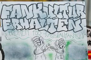 12 Minuten Schweigen: Fanprotest gegen IMK-Pläne