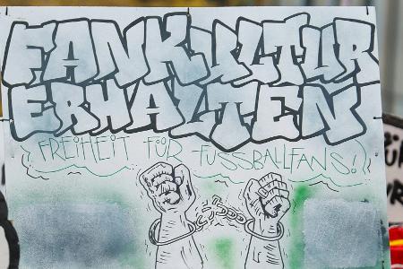 12 Minuten Schweigen: Fanprotest gegen IMK-Pläne