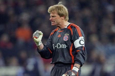 Platz 3: Oliver Kahn - 557 Spiele für den Karlsruher SC und FC Bayern München