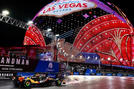 Norris holt Pole Position in Las Vegas vor Verstappen