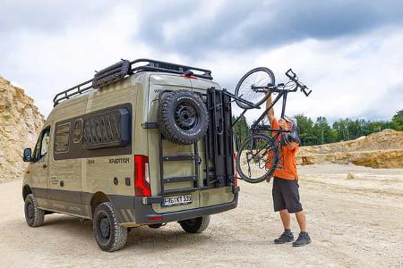 Heckansicht Weinsberg, Weinsberg X-Pedition 600 MQ, Offroad, Camping