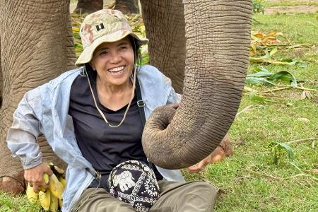Das Lebenswerk der Elefantenflüsterin ist beeindruckend.