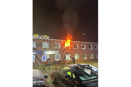 Feuer im 1. Obergeschoss