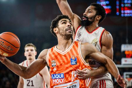 Enges Rennen um die BBL-Spitze: Bayern erstmals auf Platz eins