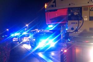 Symbolbild: Umfangreiche Kräfte von Feuerwehr und Rettungsdienst im Einsatz