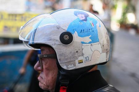 Diego Maradona wird in Neapel wie ein Heiliger verehrt. (Archivbild)