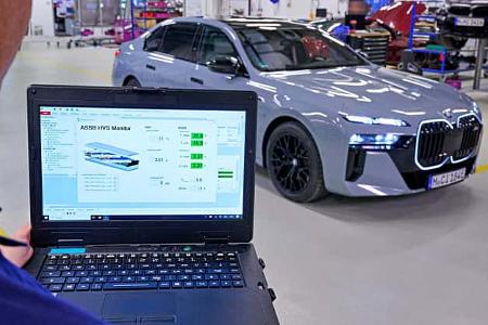 BMW i7 mit Feststoff-Batterie