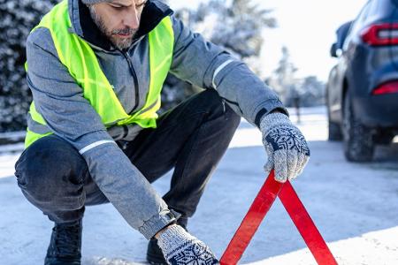 Notfallausrüstung vorne