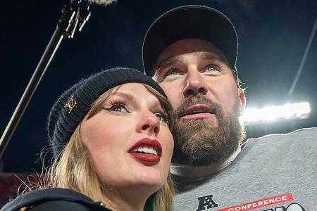 Taylor Swift: Freudensprünge bei Heimspiel von Travis Kelces Team