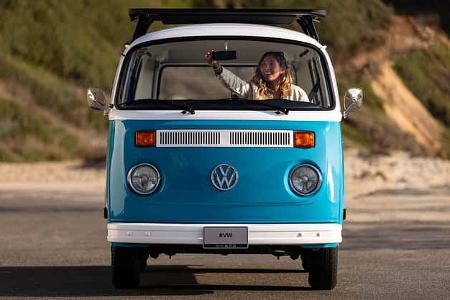 VW-Bulli T2 Azul