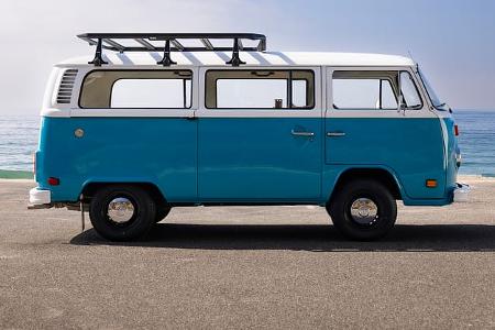 VW-Bulli T2 Azul