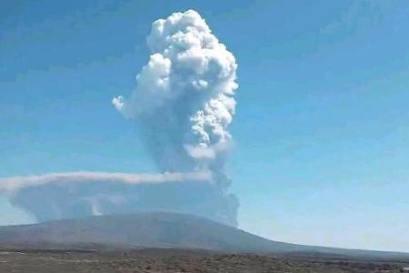 Der Ausbruch gilt als erste dokumentierte Aktivität des Hayli Gubbi seit mehreren Jahrtausenden. (Handout)