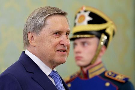 Der außenpolitische Berater von Kremlchef Wladimir Putin, Juri Uschakow, kritisiert die Initiative der Europäer zum US-Friedensplan als 