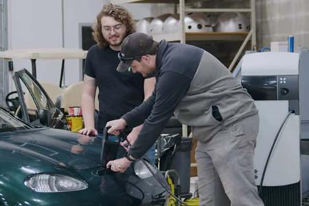 Restauration GM EV1 durch Declan Kavanaugh