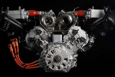 Lamborghini V8 Biturbo Hybrid-Motor LB634 (2024)