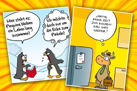 Die lustigsten Comics auf Instagram