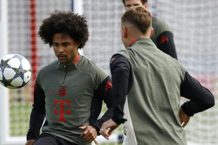 Bayern vor Arsenal-Kracher: Kimmich und Gnabry trainieren