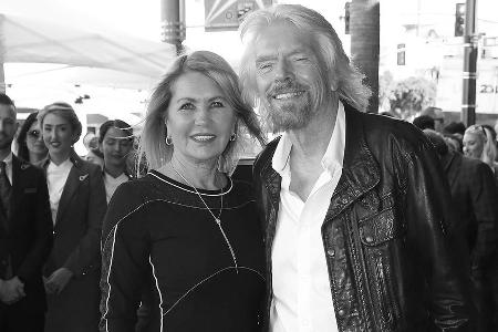 Richard Branson trauert um seine Frau Joan