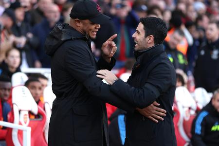 Ein Hauch von Pep: Arteta und Kompany als Hellseher