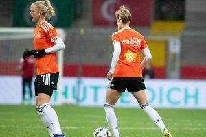 DFB-Team setzt Zeichen gegen Gewalt an Frauen