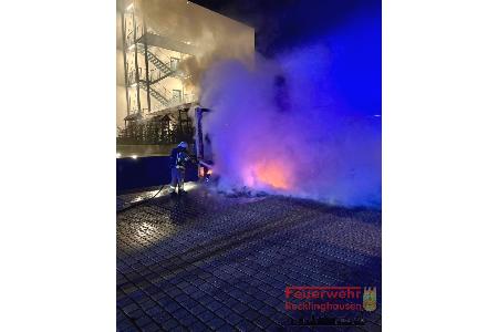 26.11.2025, Brand, Löhrhof, Recklinghausen, Bild: Feuerwehr Recklinghausen.