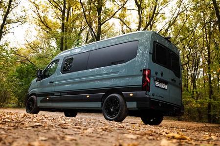 Campingbus, Renault Master, BS Camperwerk, Seitansicht, Fahrerseite