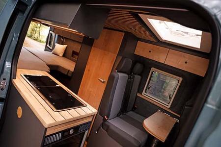 Campingbus, Renault Master, BS Camperwerk, Innenraum, Grundriss, Durchschuss