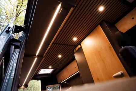 Campingbus, Renault Master, BS Camperwerk, Decke, Verkleidung, Licht