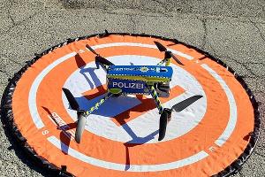 Symbolbild einer Bundespolizeidrohne